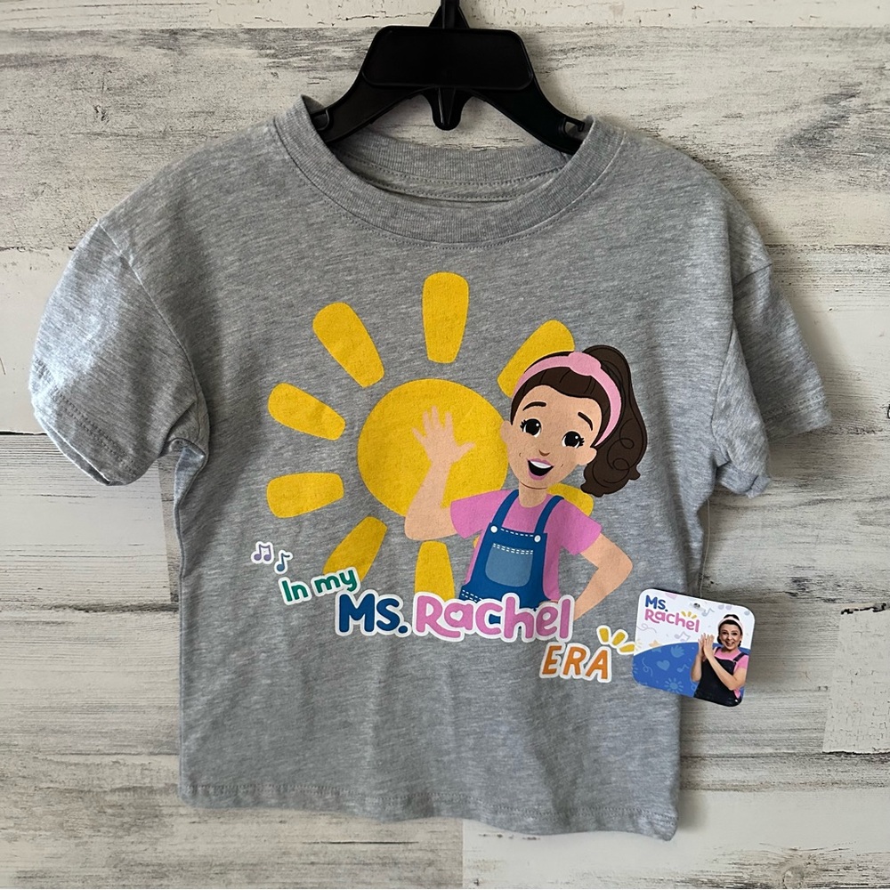 Ms. Rachel Toddler Shirt Size 4T NEW